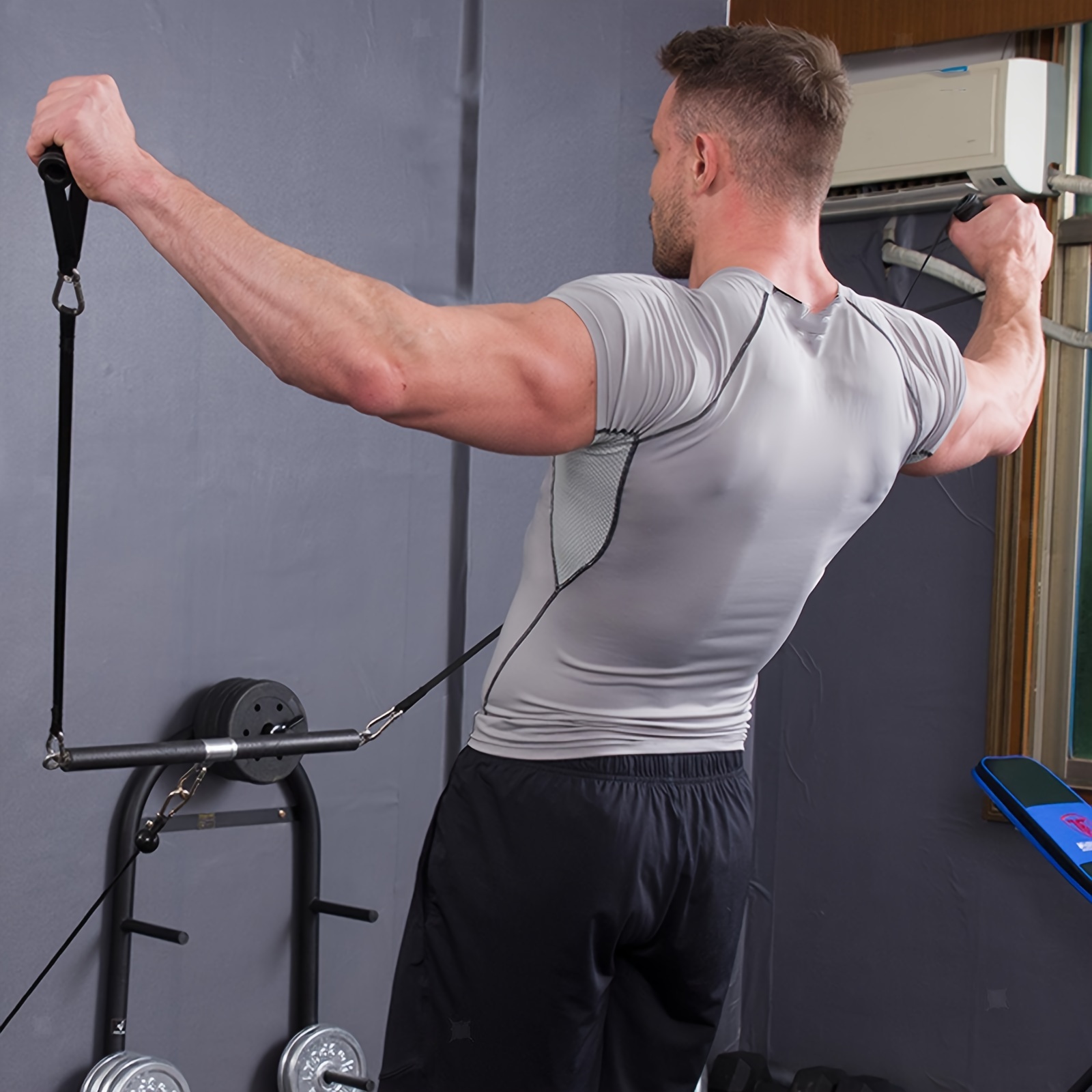 Arm Workout Machine System Excerise with 3 System Resistance