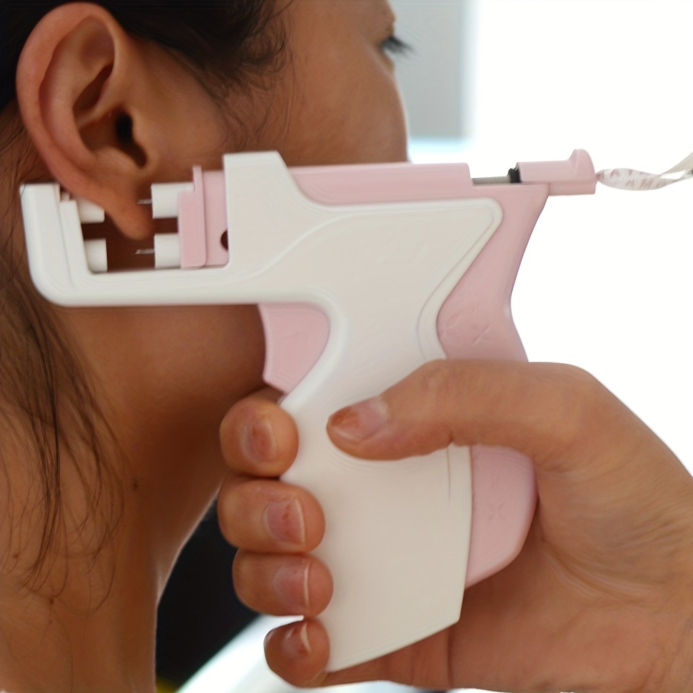 Professional Ear piercing Gun Tool Set Safe Sterile Reusable Temu