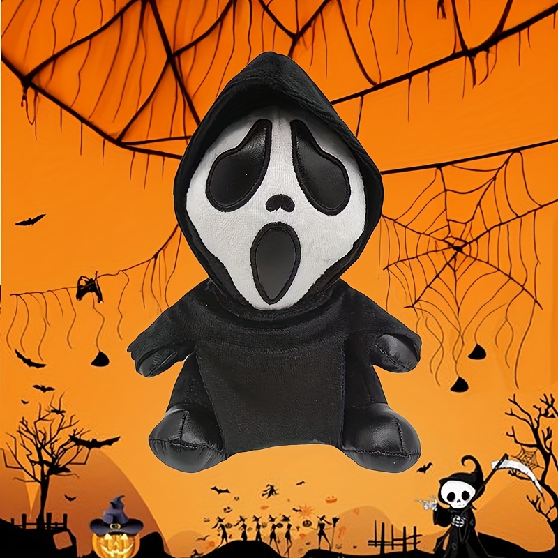 Figura De Pelúcia Preta De Monstro De Jogo De Terror De Desenho Animado  Presente De Natal De Halloween Para Crianças