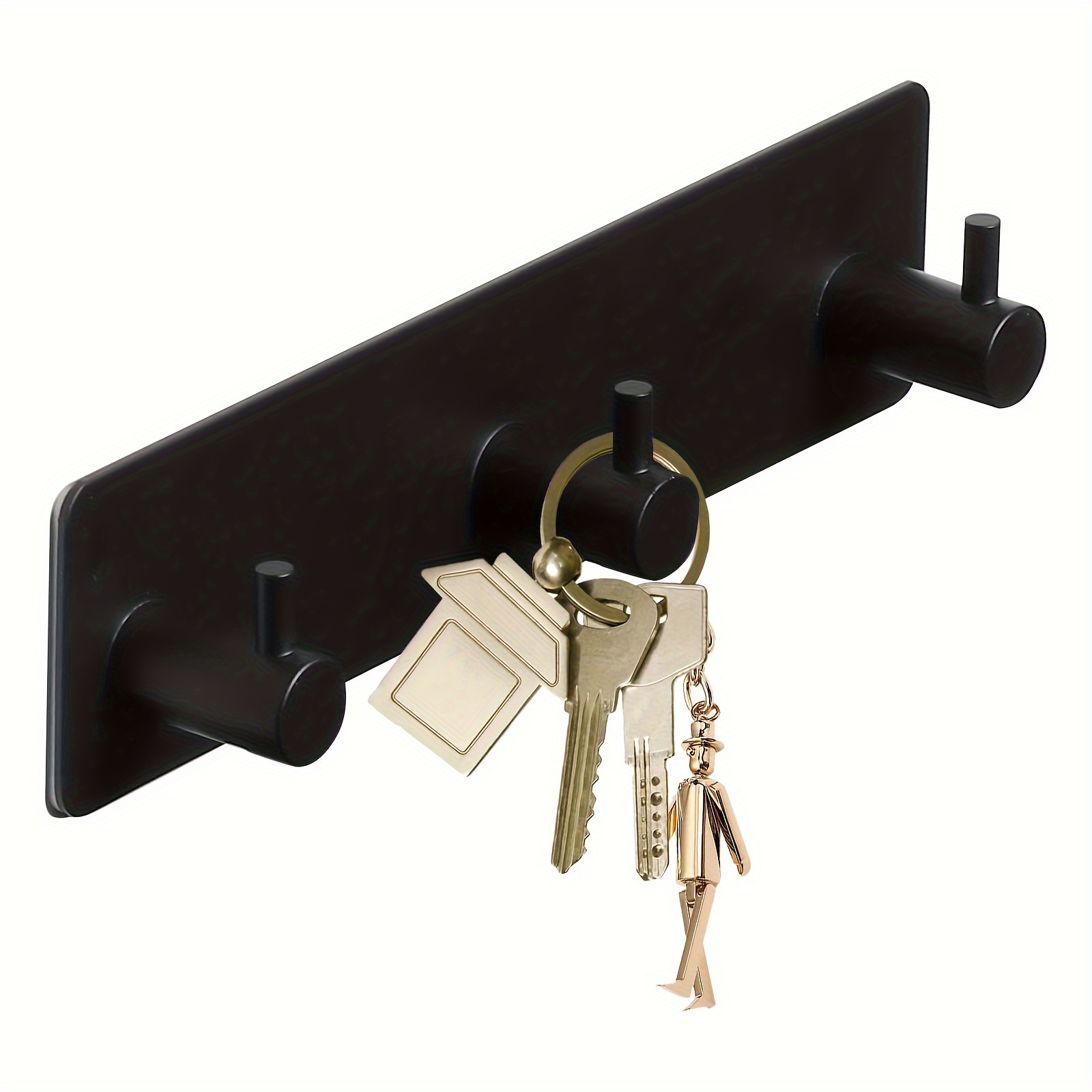 Key Hook Holder For Wall Durable Key Rack Hook With 3 Key - Temu