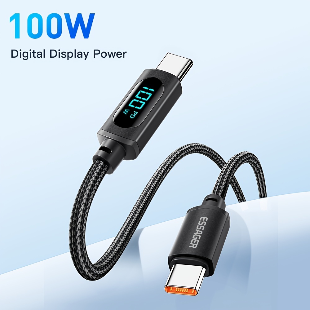 Essager Usb Type C Usb C Cable Usb c Pd Fast Charging - Temu