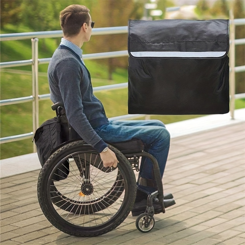 1pc Rollstuhl Gehhilfe Aufbewahrungstasche Rollstuhl - Temu Austria