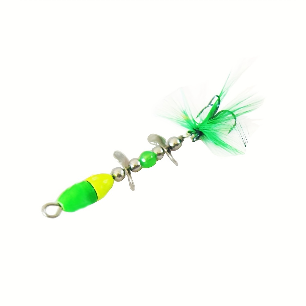 Tungsten Steel Tail Spinner Fishing Lure With Brass Body - Temu