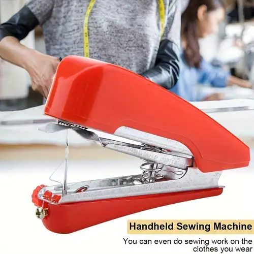 Mini Single Stitch Handheld Sewing Machine Portable Stitch - Temu