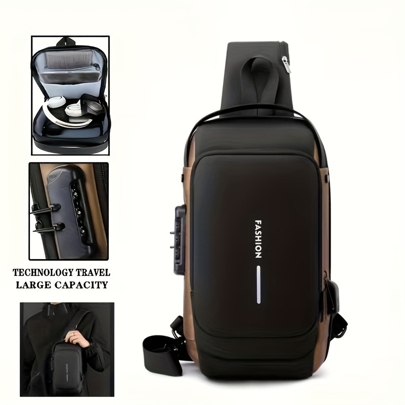 Sac à bandoulière anti-vol USB : Sac homme bandoulière, Sac à bandoulière  homme, Sac a dos antivol, Sac antivol, Sac a dos bandouliere – BGadgets  France