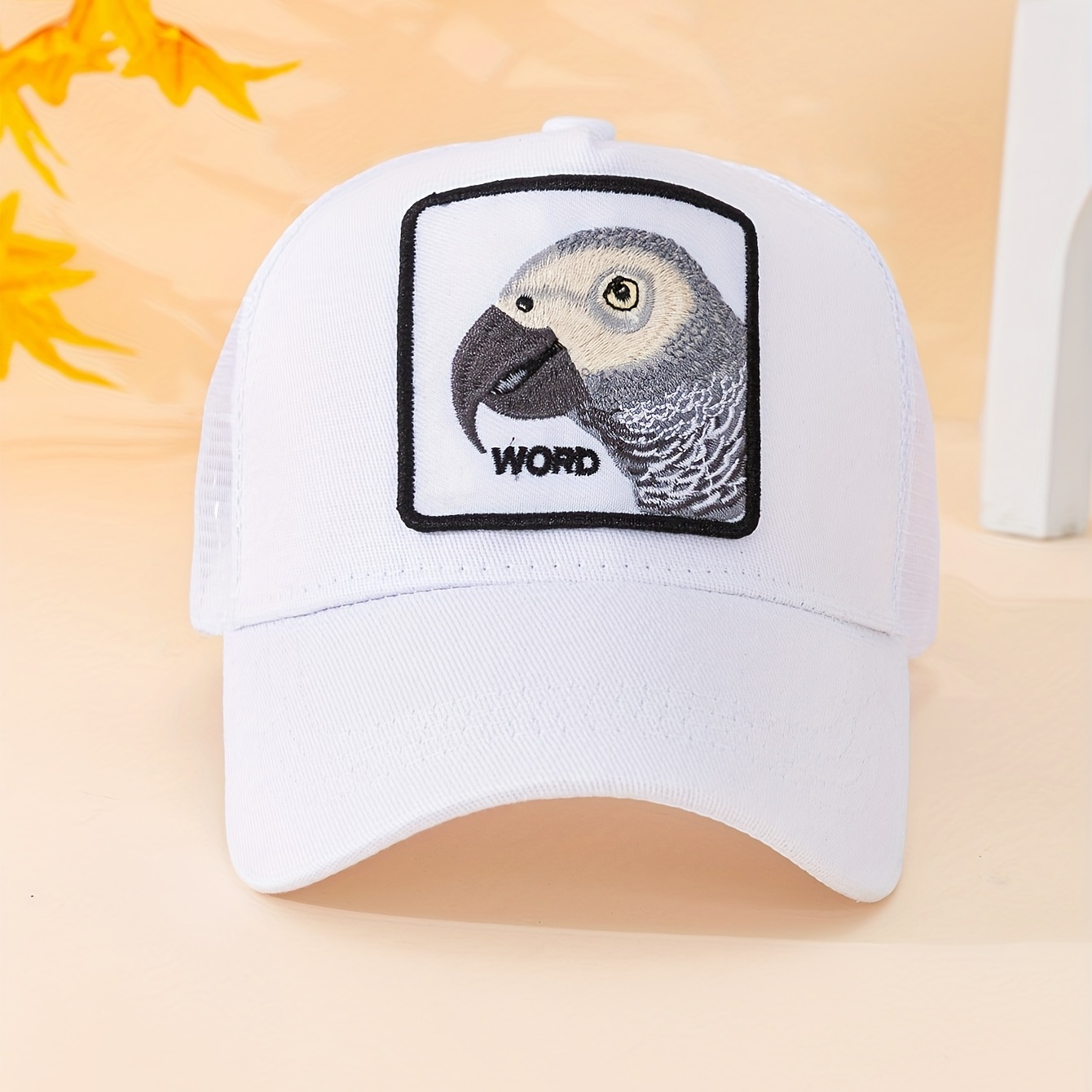 Goorin Bros Baseball Cap Birds the Word with Embroidered Parrot Patch