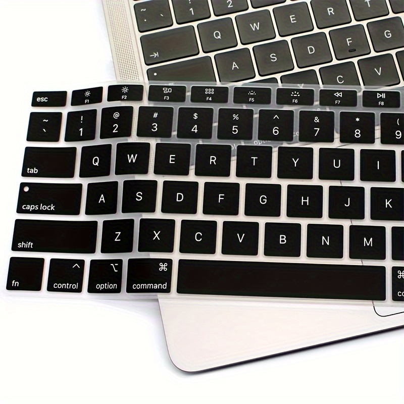  Keyboard Cover for MacBook Air 13 inch 2022 2021 2020 A2337 M1  A2179, MacBook Air M1 Keyboard Skin 13.3, US Layout Protective TPU Keyboard  Skin : Electronics