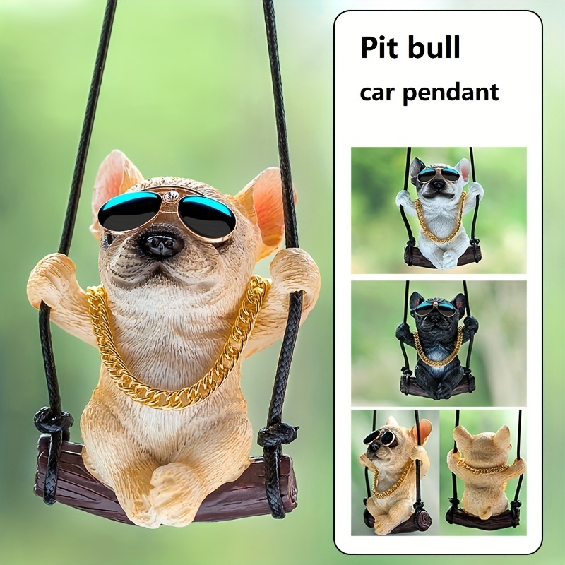 Hot Bully Pitbull Hund Auto Innenraum Dekoration Rückspiegel - Temu Germany