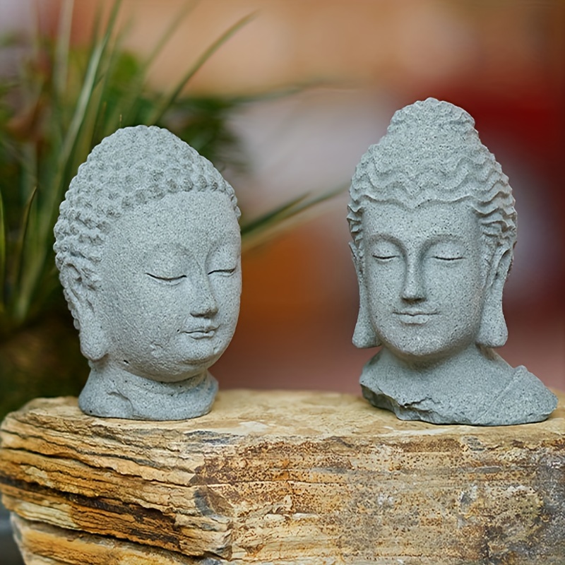 1pc Mini Figurine Monje Estatua Buda Muñecas Hechas Mano - Temu