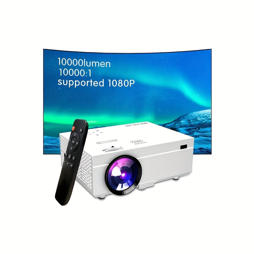 4k Projector Wifi Portable Native 1080p Mini Projector - Temu