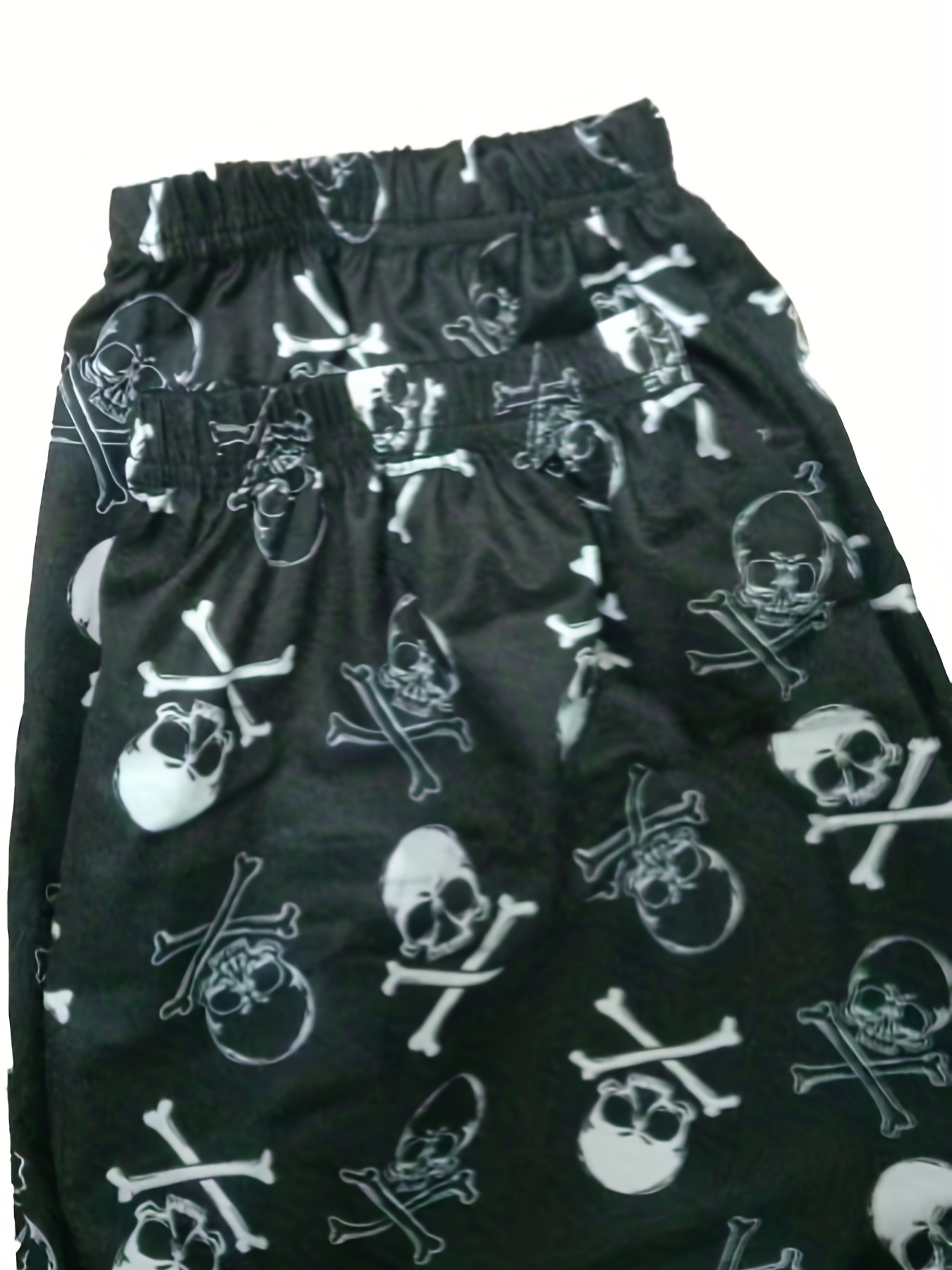 Plus Size Halloween Goth Pants Women's Plus Allover Skull - Temu Germany