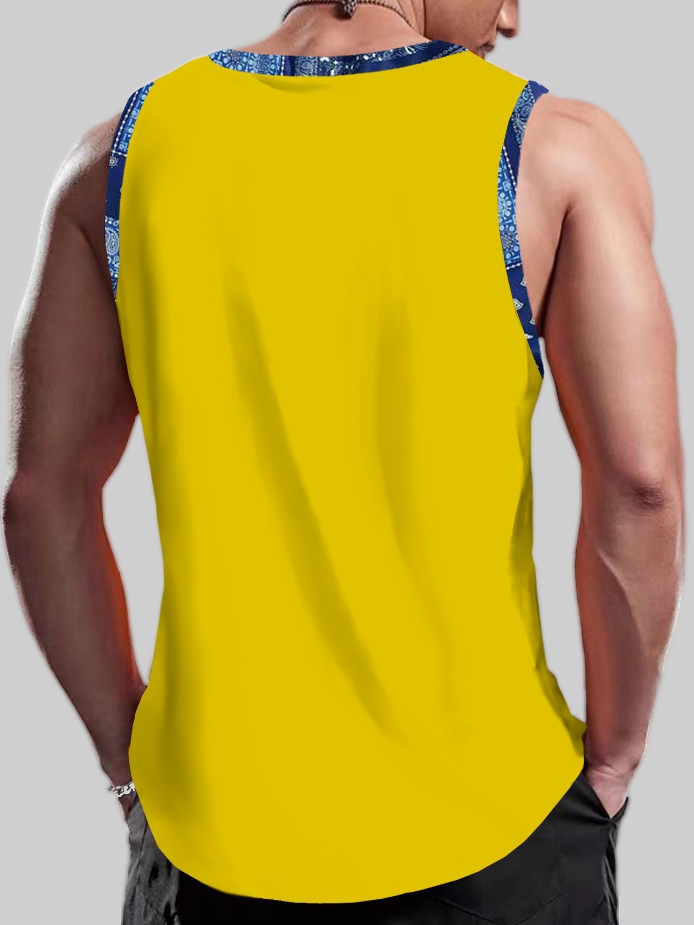 Sleeveless Tank Top Basketball Jersey Vest Design T-shirt Template