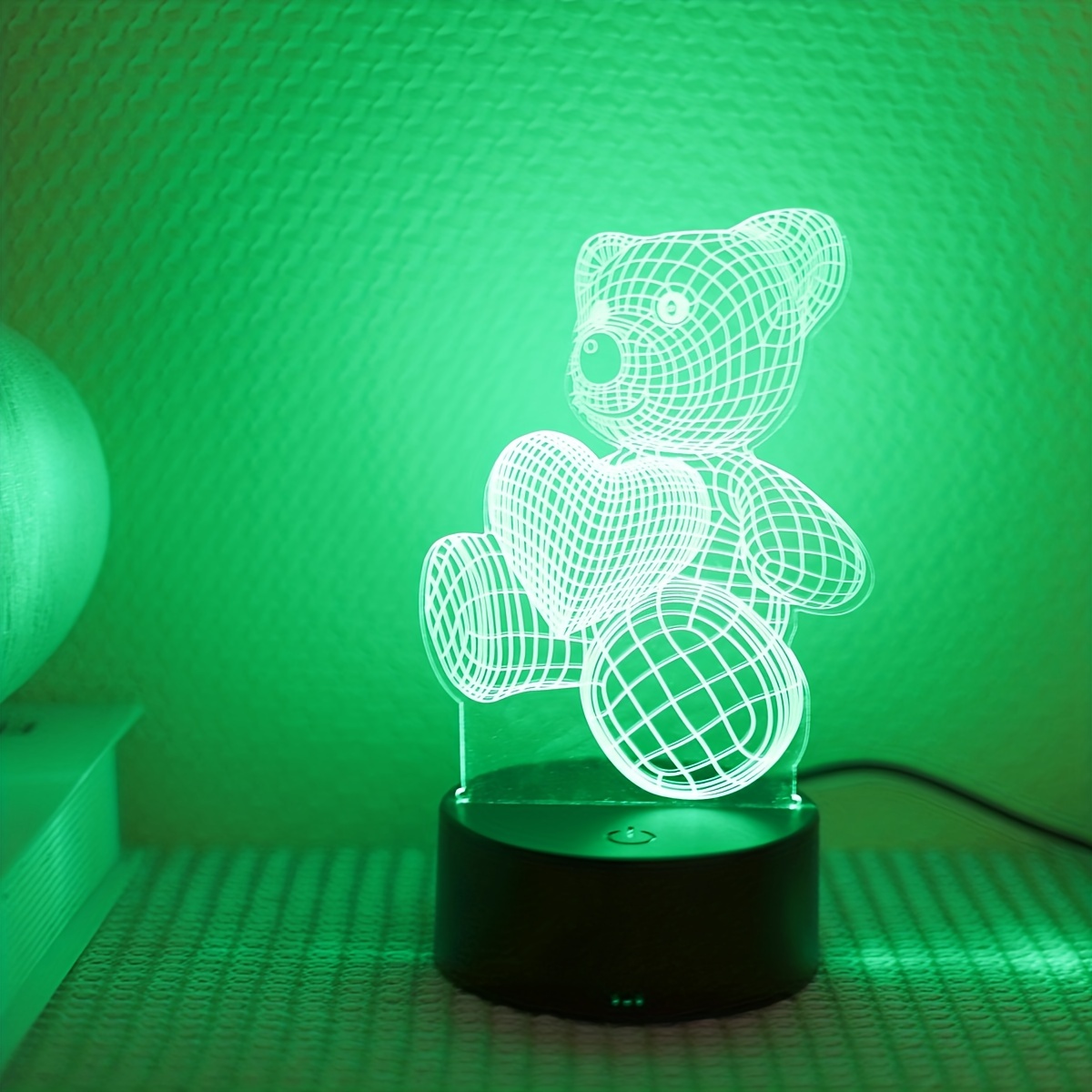 Lampade da notte personalizzabili 3D / Teddy Bear Accessori da scrivania  per bambini Luce notturna Lampada dell'amicizia Luci Lampada per bambini –  i migliori prodotti nel negozio online Joom Geek