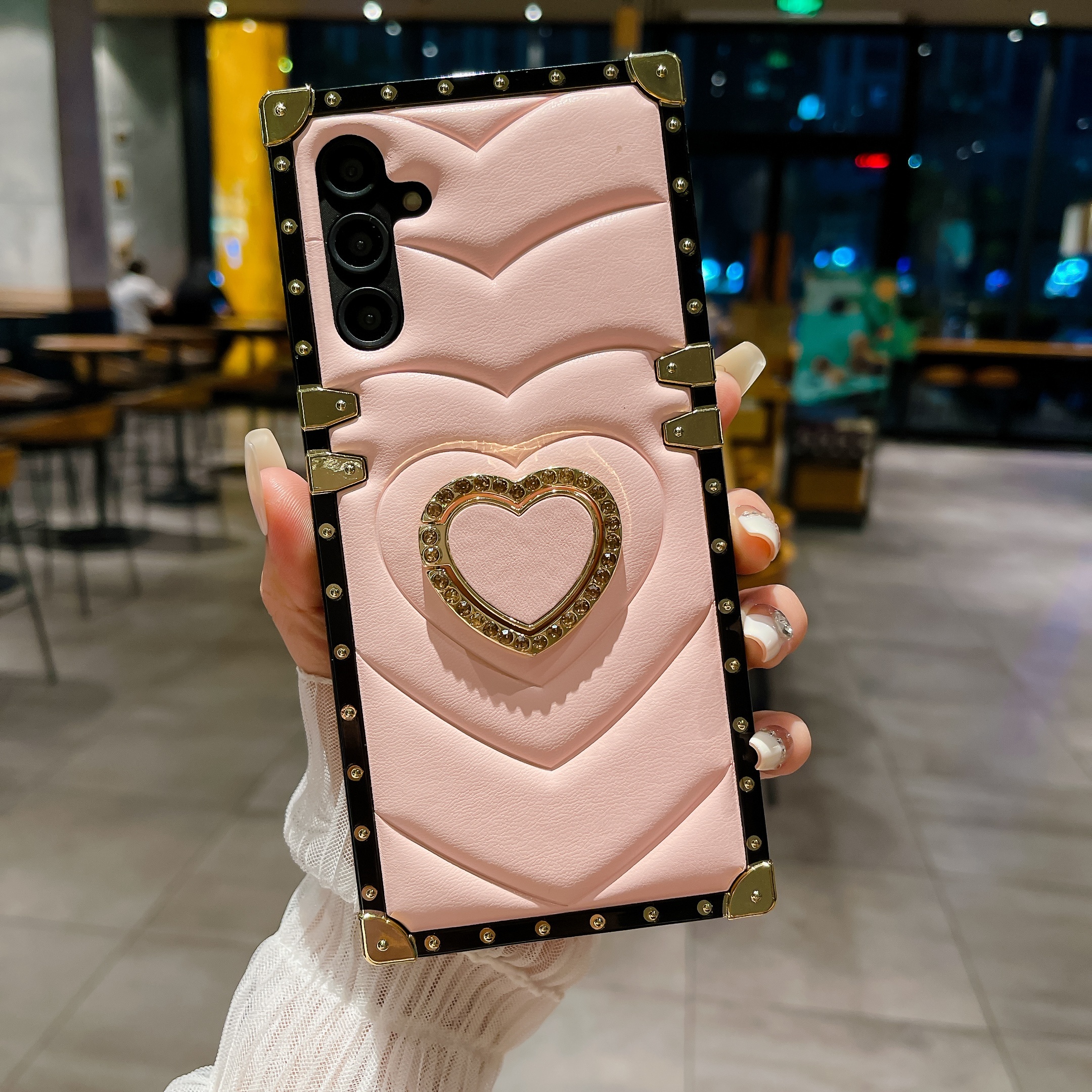 Trendy And Cool! Stand Phone Case For Galaxy A14 A54 A53 A52 A33 A23, With  Cute And Color And Pattern Matching - Temu