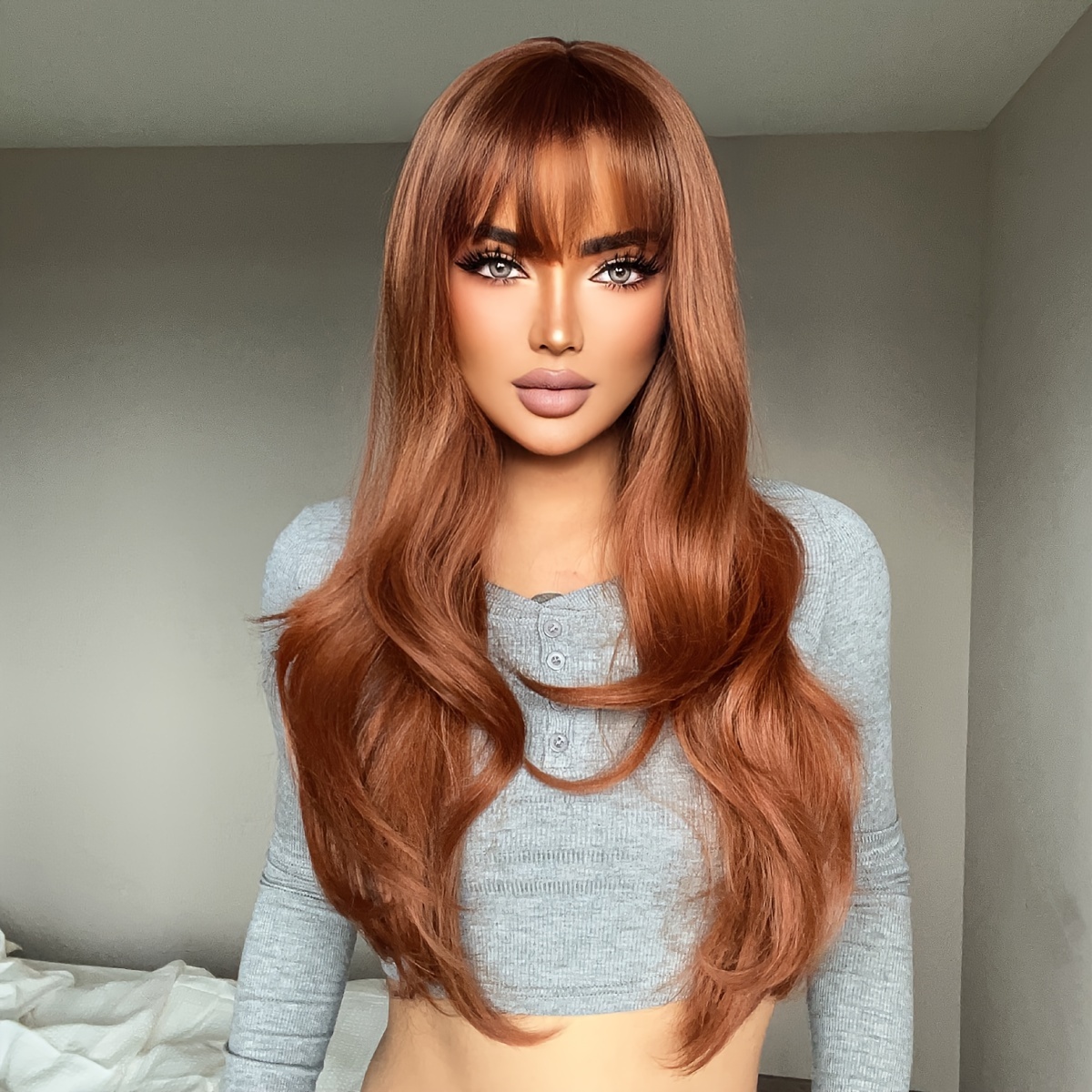 Brown Braid Wig - Temu