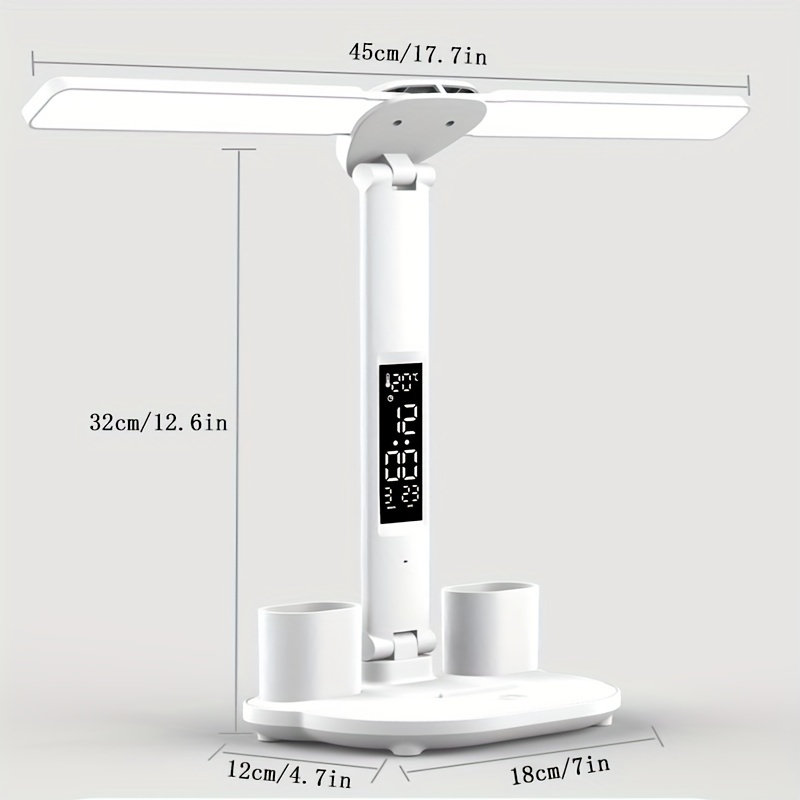 Verve design white lennox deals led desk lamp