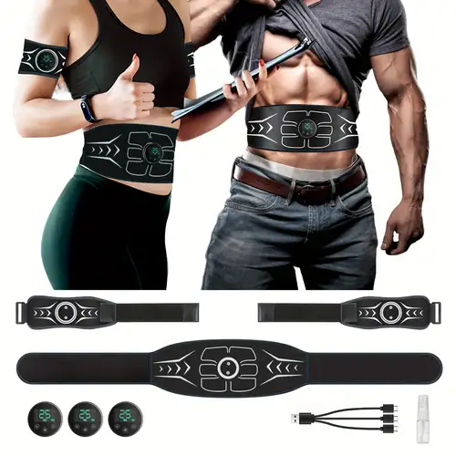 1 Person Electric Waist Shaper Fat Burning Exercise Weight - Temu