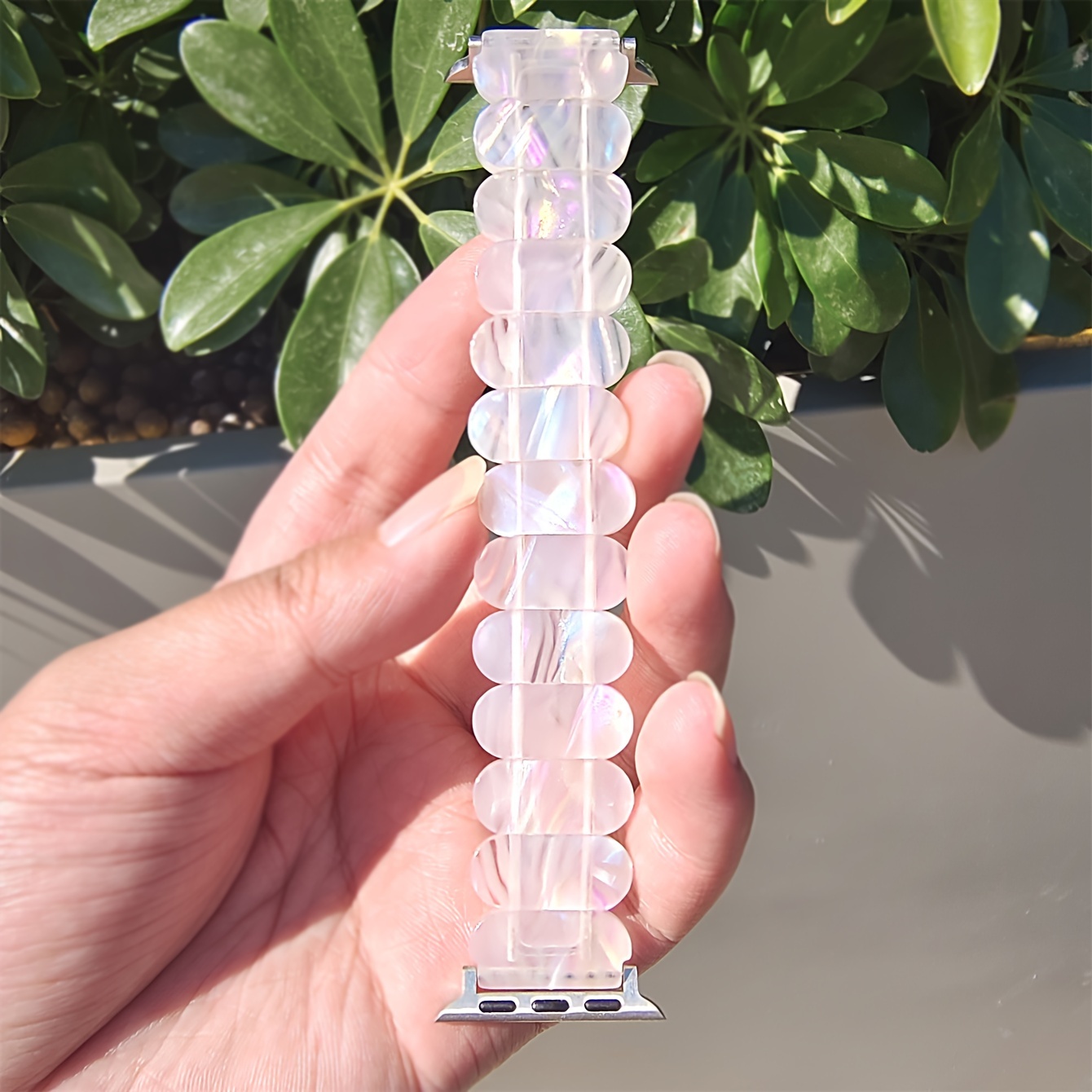 Cnc Refinement Processing Elastic Resin Strap For Iwatch Series 9 8 Se cnc-refinement-processing-elastic-resin-strap-for-iwatch-series-9-8-se