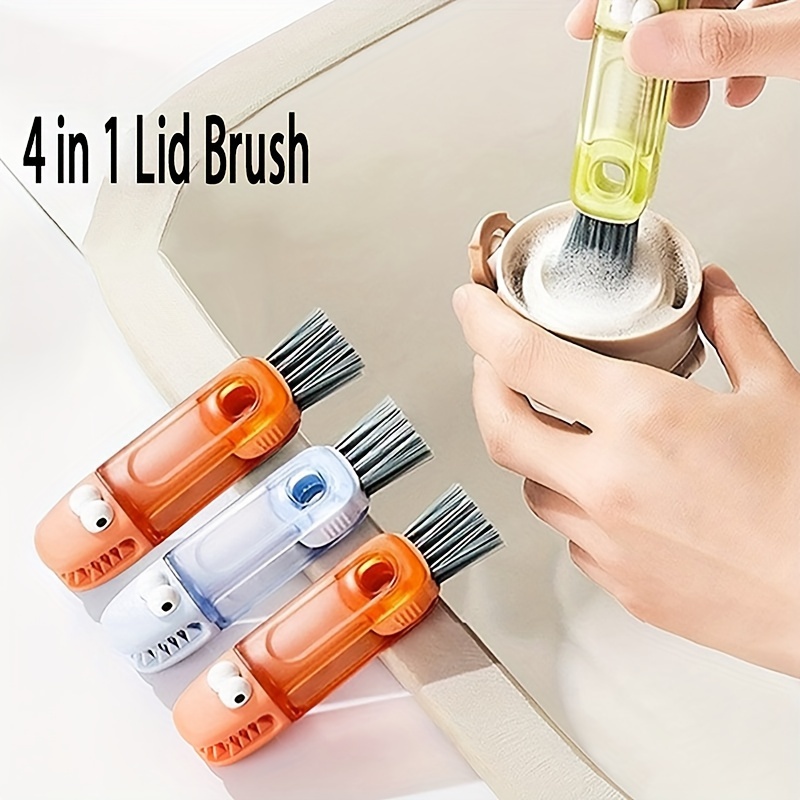  3 in 1 Multifunctional Cleaning Brush, Water Bottle
