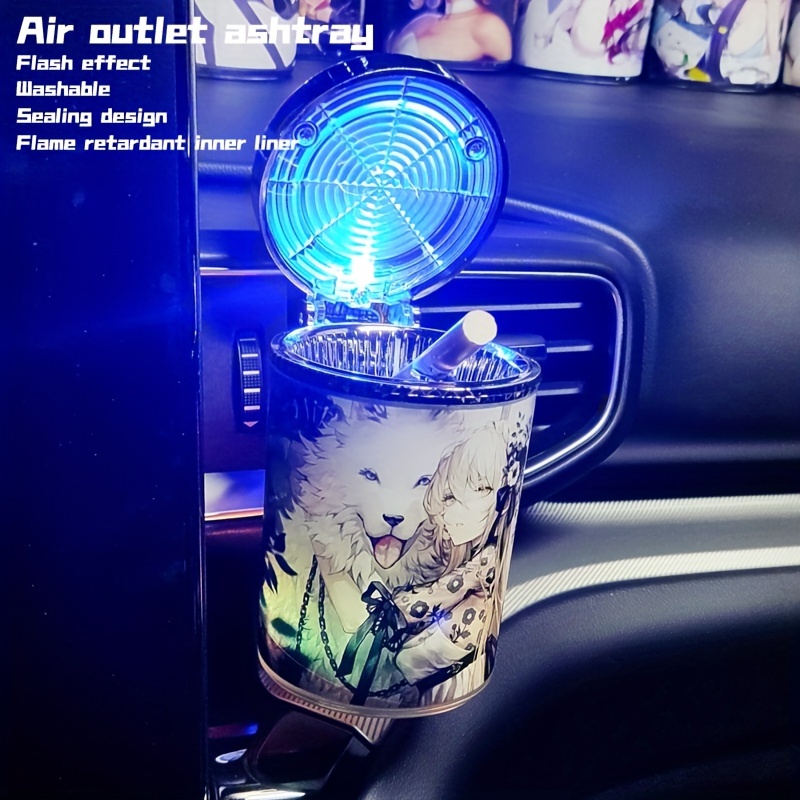 1 Stück Kreativer Süßer Anime-Stil Auto-Aschenbecher, Auto-Luftauslass, Bunter  Aschenbecher Mit LED-Licht, Geschenke, Cooler Party-Aschenbecher - Temu  Germany