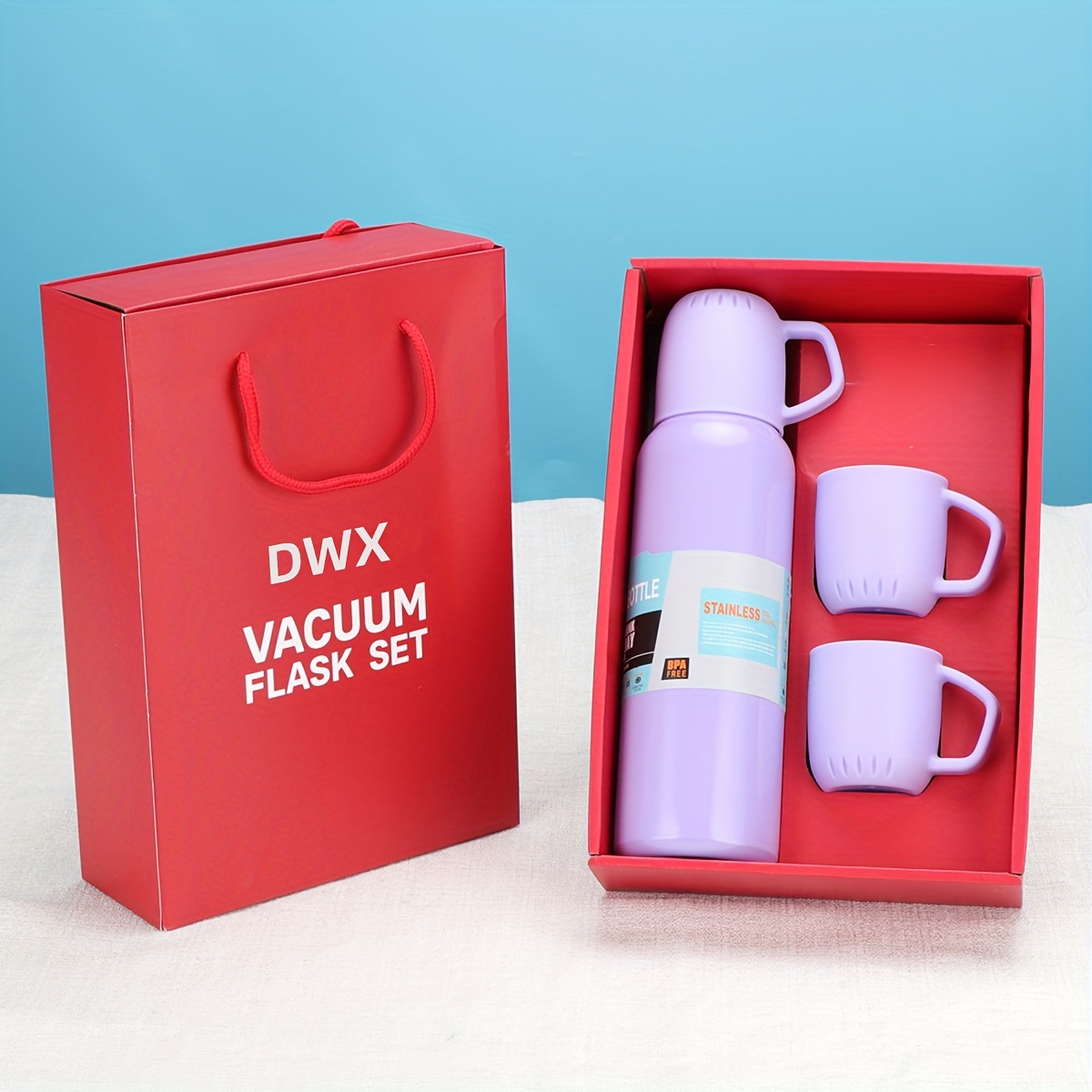 Stainless Steel Vacuum Flask Set, For Gifting