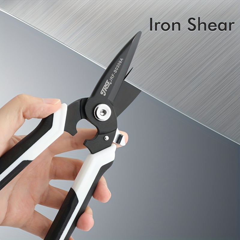 10 inch Metal scissors, Industrial Metal cutting tool, Carbon Steel to cut  iron sheet - AliExpress