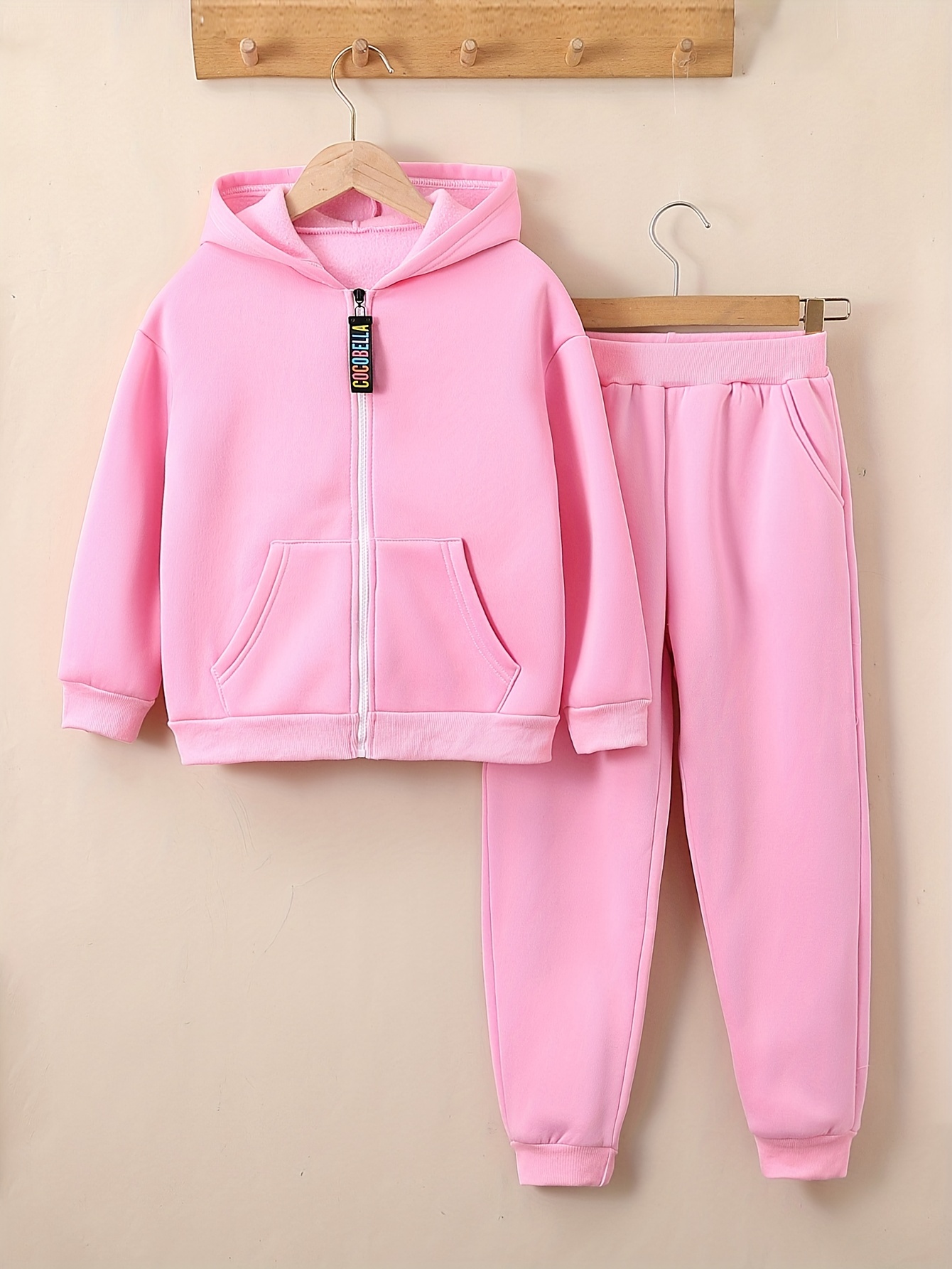Girls: Get To Going Pink Jogger Set – Shop the Mint