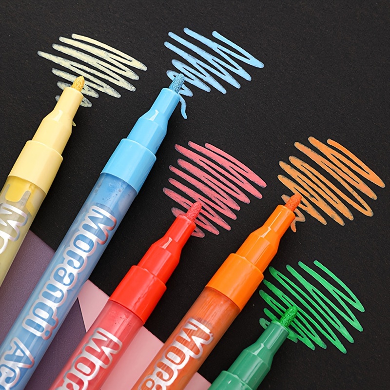 12/24/36/48 Morandi Colored Acrylic Paint Marker Art Marker Pen