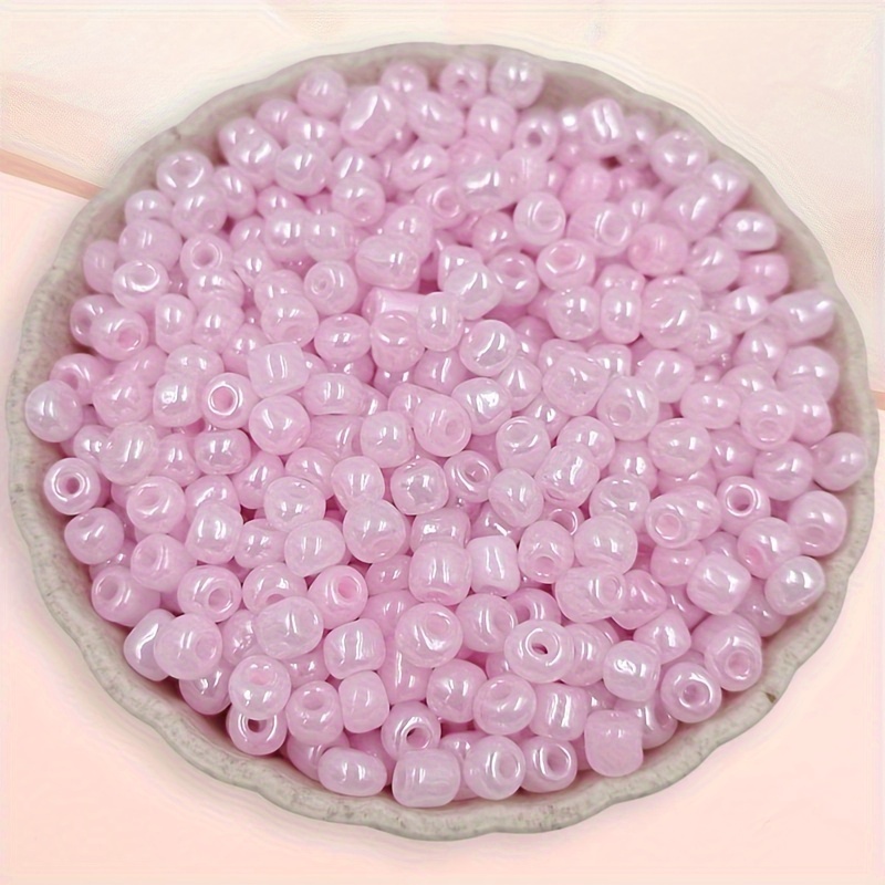 Mix Color Cream Glass Seed Beads Jewelry Making Diy Fashion - Temu