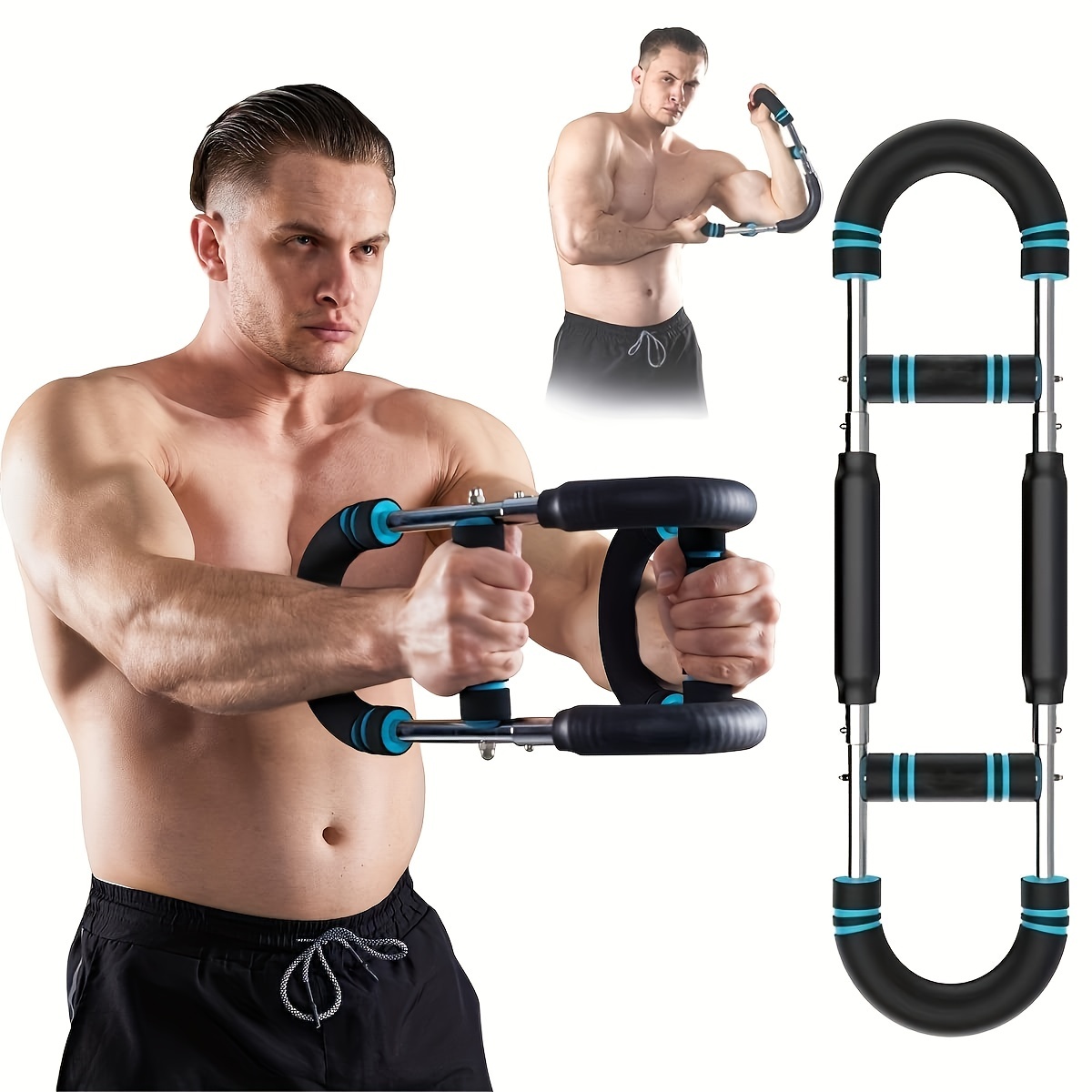 Strengthen Your Arms and Chest with this Portable Resistance Home Exercise  Equipment!