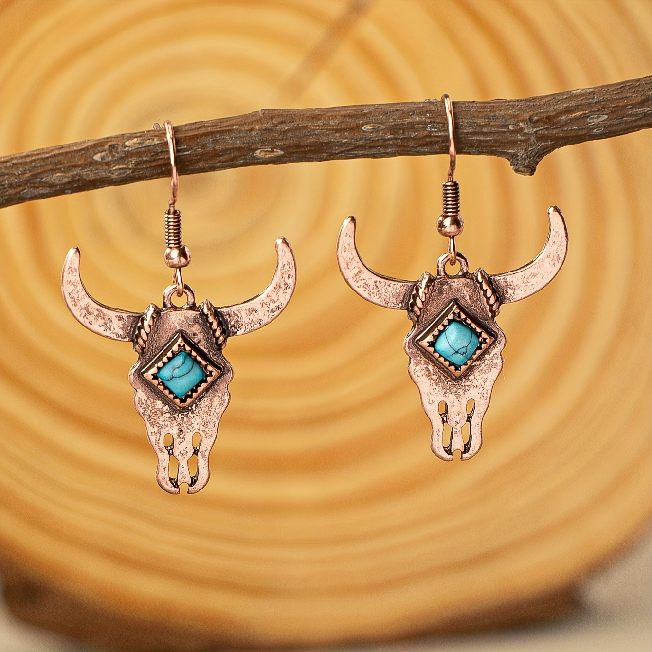 A Pair Of Bohemian Western Minimalist Women's Earrings, Suitable For Vacation, Party, Gift, And Wear