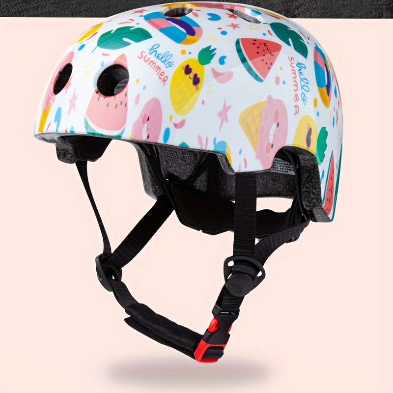 7 pièces/ensemble enfants enfants casque de sécurité genouillère coudière  cyclisme skate vélo protéger