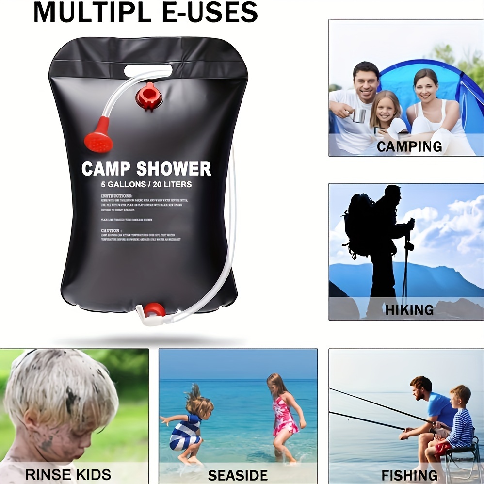 Outdoor Camping Folding Shower Bag Field Bathing - Temu