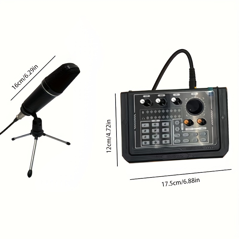 Podcasting Equipment Bundle Microphone De Studio À - Temu France