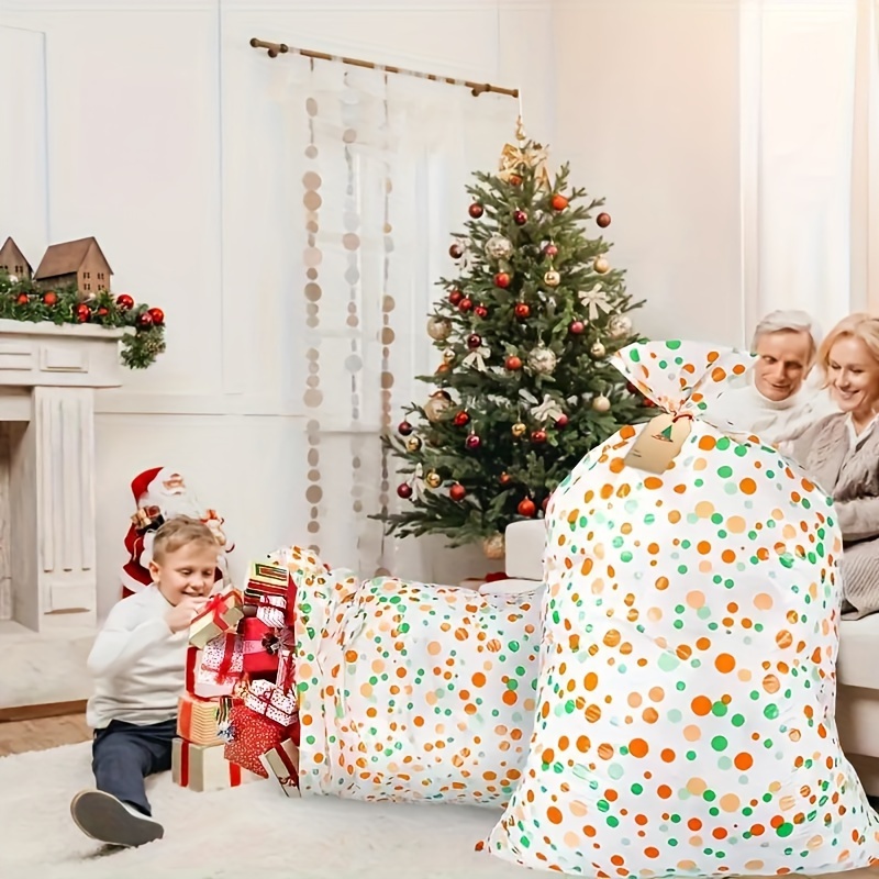 Packs, Oversized Christmas Gift Bags, Extra Large Gift Bags Christmas  Packaging For Christmas Gifts, Large Plastic Giant Gift Bags For He