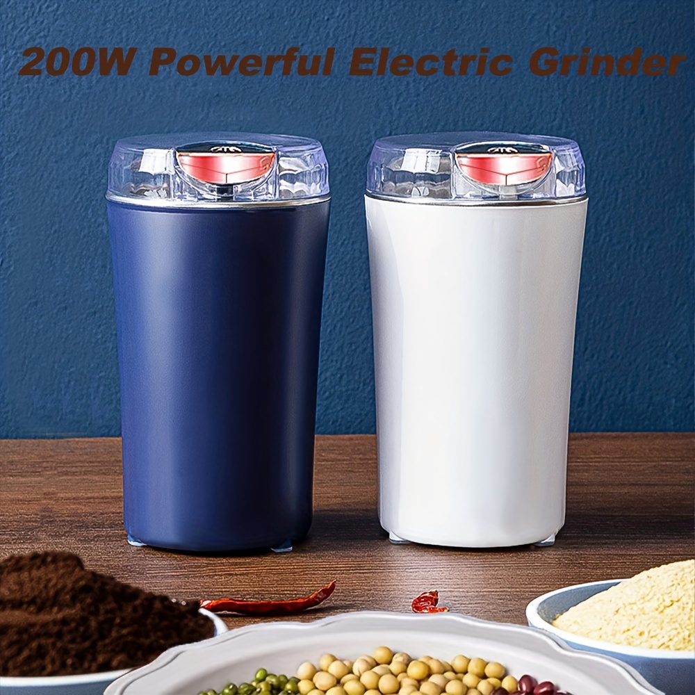 Electric Coffee Grinder,Coffee Bean Grinder with Stainless Steel Blade,  Powerful Electric Mills for Most Efficient Grinding,for  Spices,Herbs,Nuts,Grai