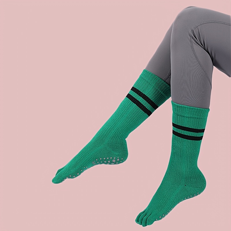 Five finger Rubber Non slip Yoga Socks Pure Cotton Five - Temu