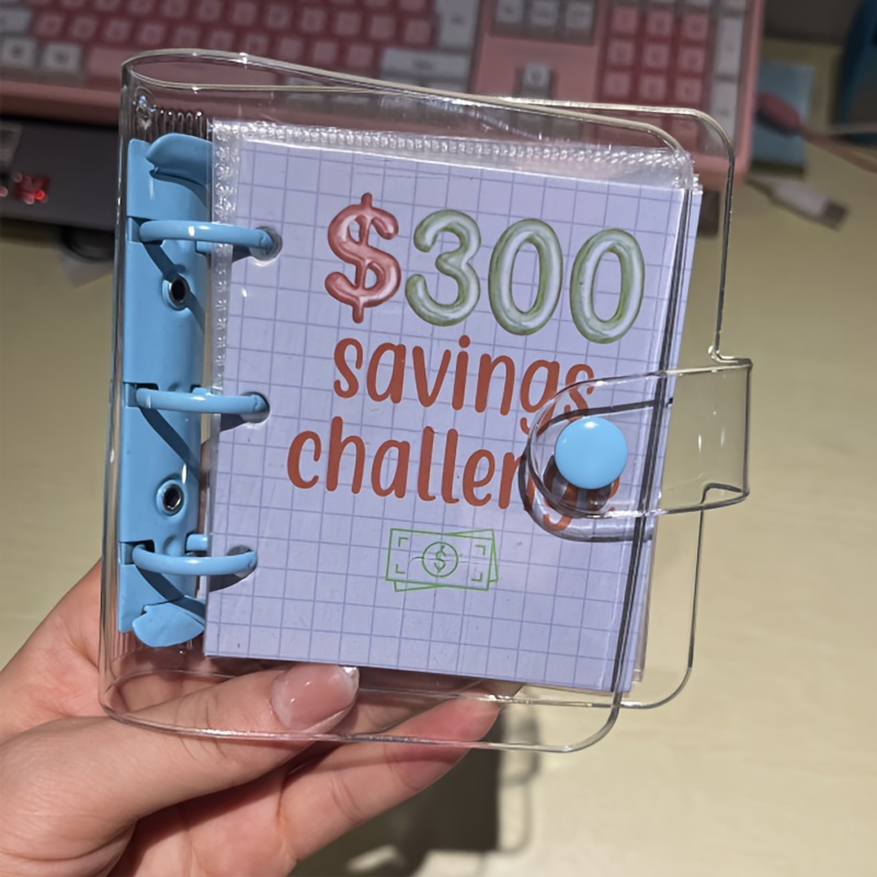 100 Sobres Desafío Ahorro Dinero Binder Libro Desafíos - Temu