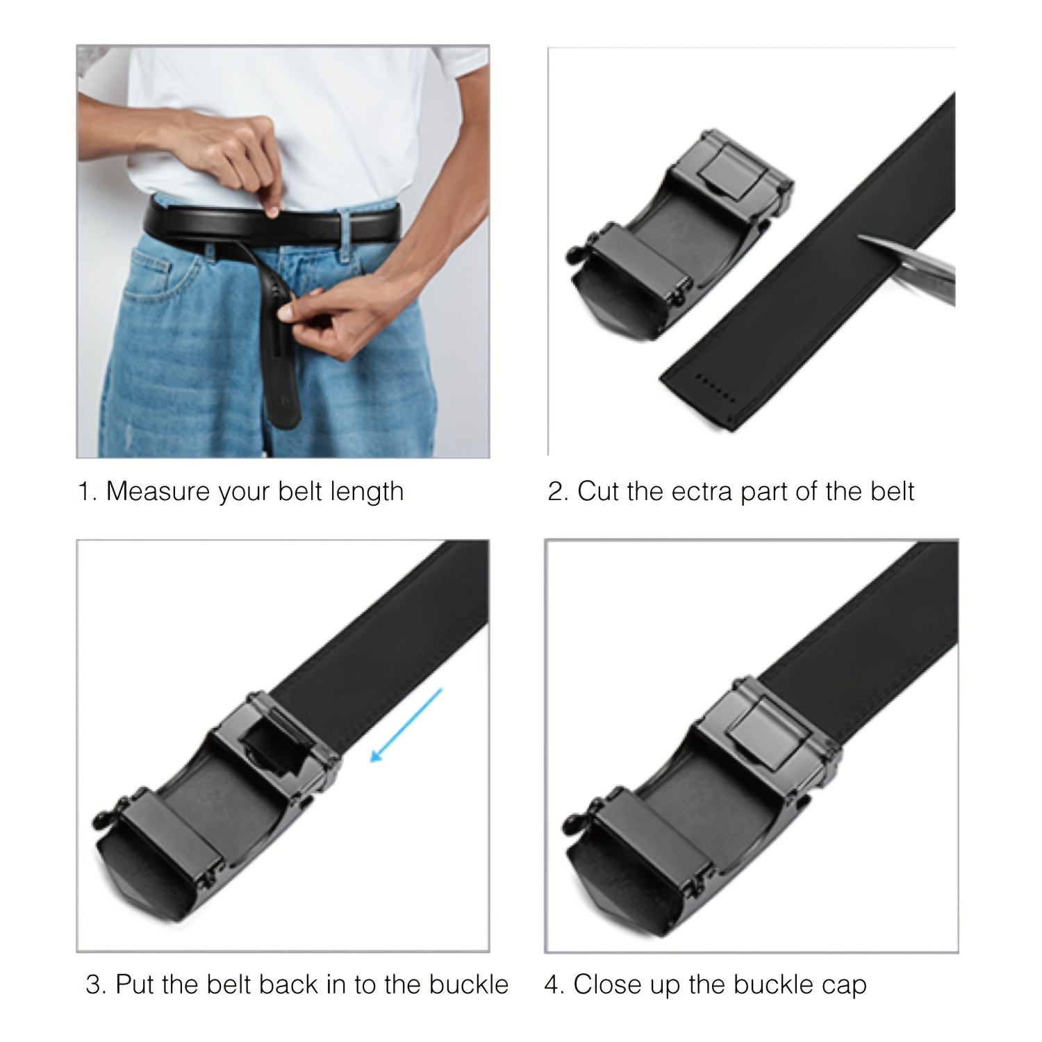 Ceinture de sécurité avec boucle automatique