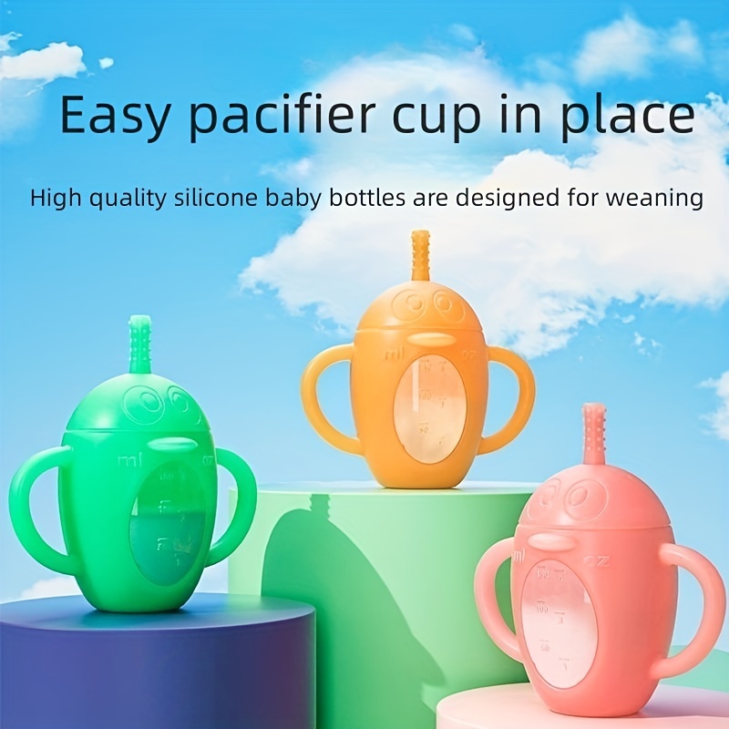 4PC Kids Juice Cups with Lids Toddler Trainer Sippy Cup BPA Free Drinking  Bottle