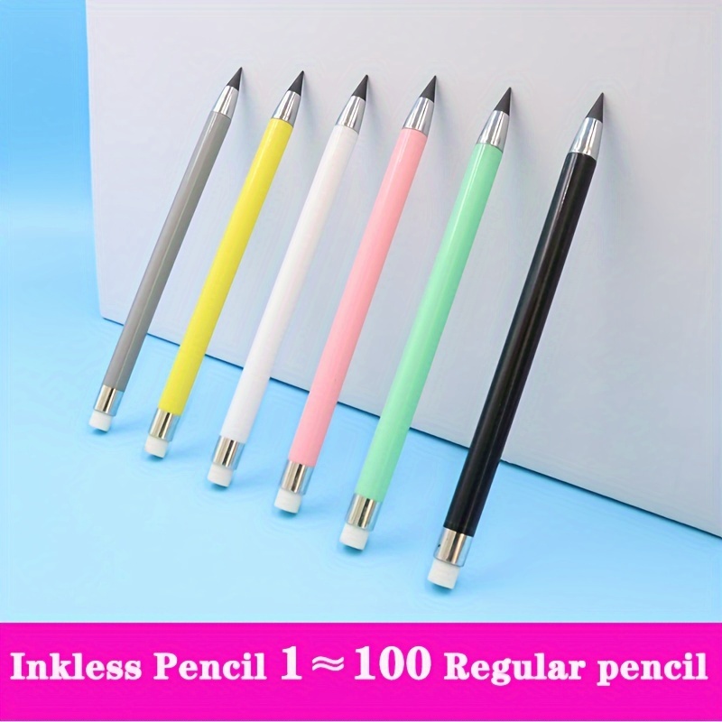 Nouvelle technologie coloré illimité écriture crayon éternel pas d'encre  stylo magique crayons peinture fournitures fantaisie cadeaux papeterie