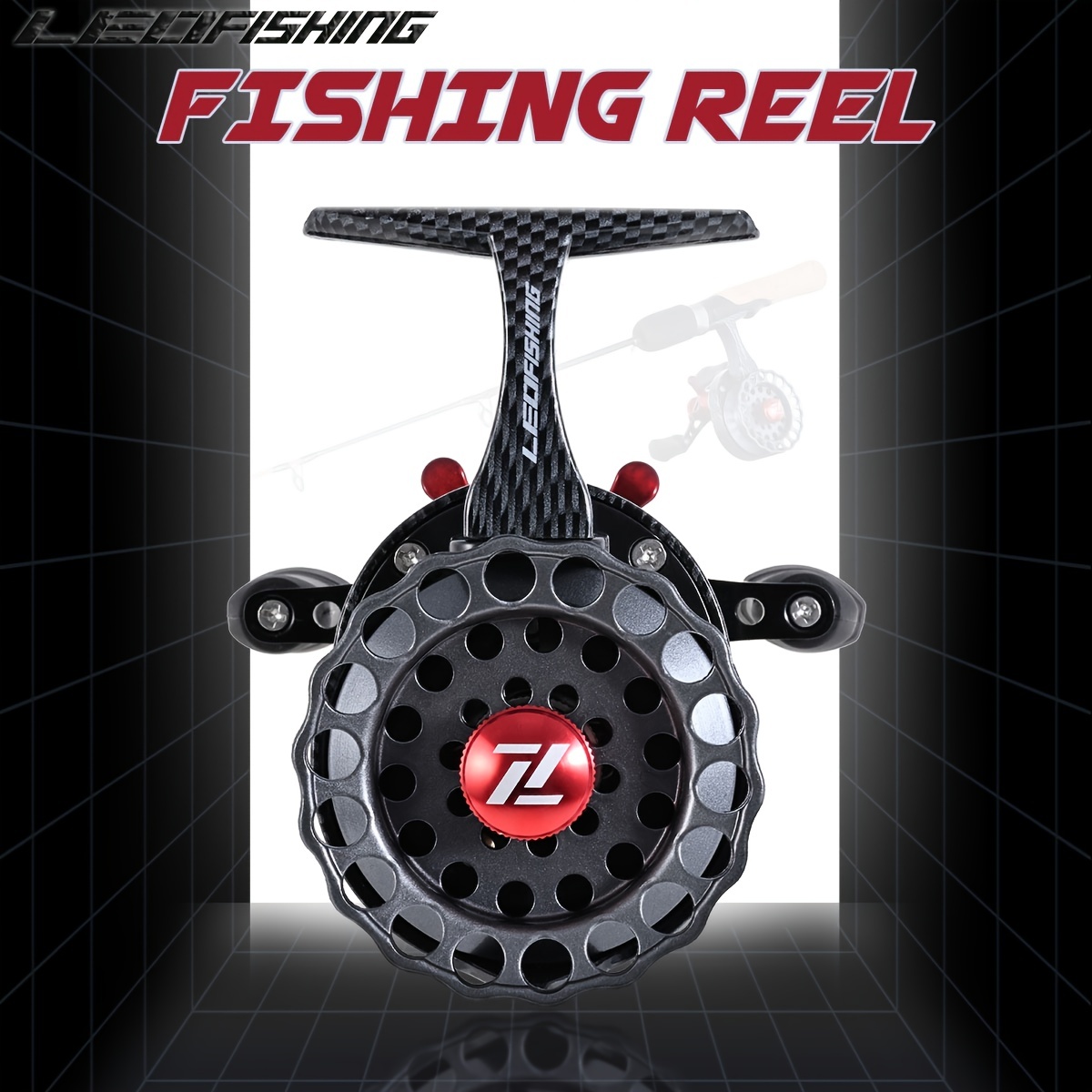 LEOFISHING Stainless Steel Crappie Fishing Reel - Smooth 4+1 BB System with  3.5:1 Gear Ratio