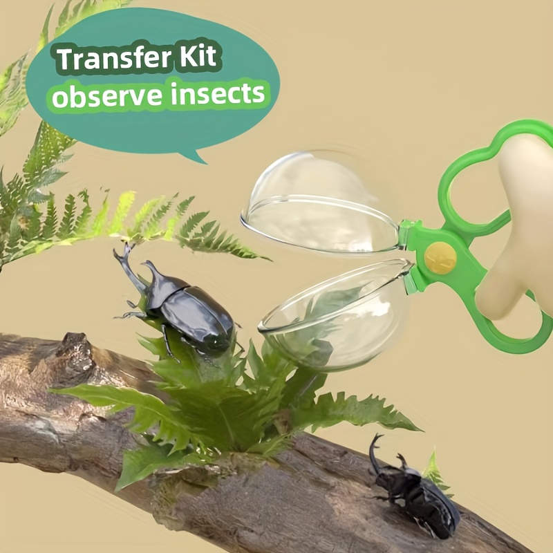 STEM Life - Kit para atrapar insectos, kit de exploración para recoger  insectos, juego de exploración al aire libre para niños, con red para  atrapar