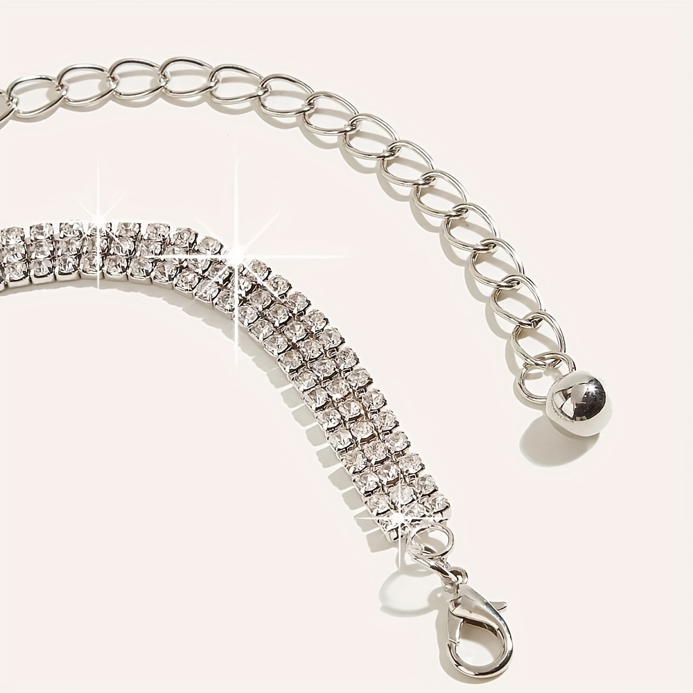 Generic New Accessories Korean Simple Daily Accessories Dignified  Rhinestone All-Match Waist Chain Bridal Wedding Dress Girdle Belt @ Best  Price Online
