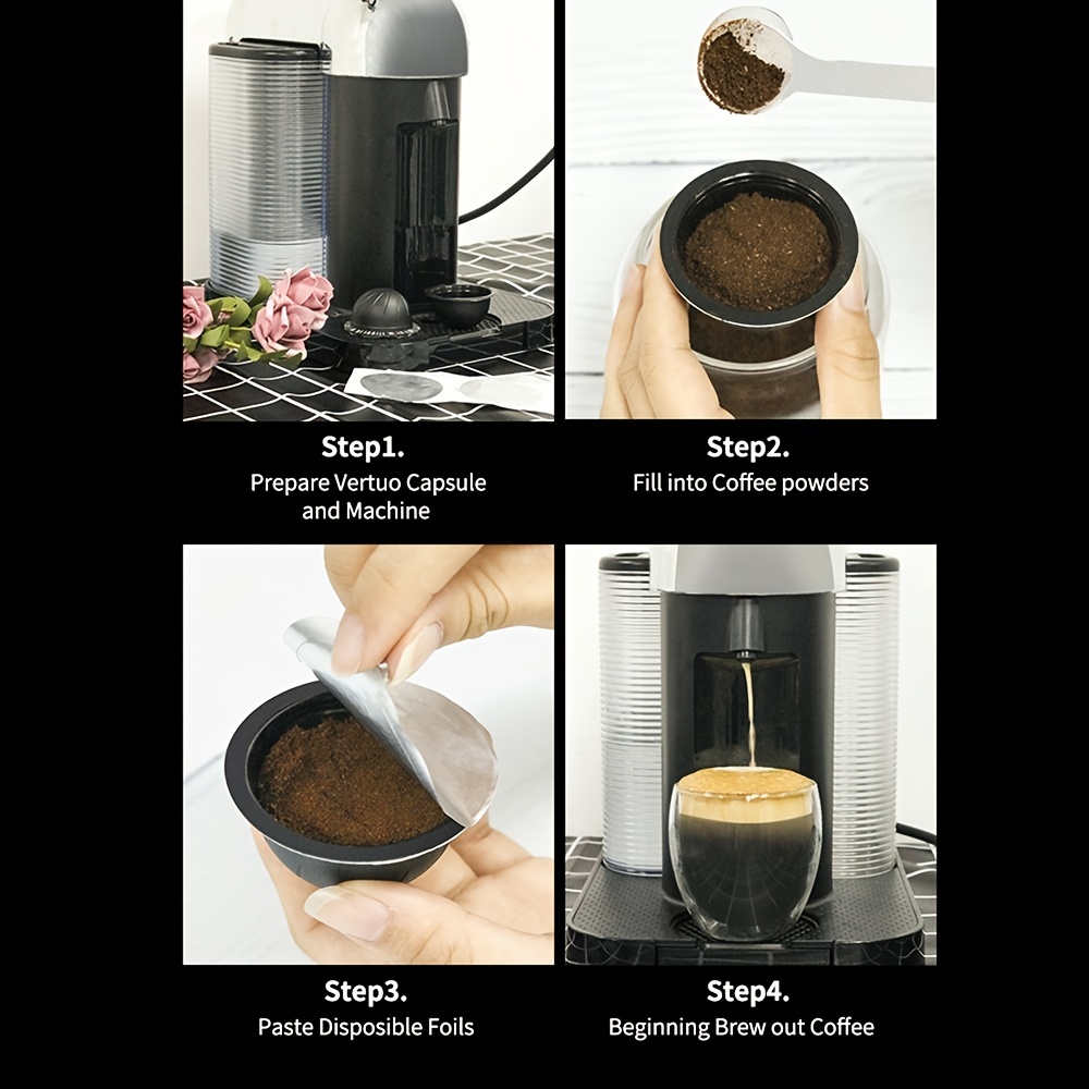CAPMESSO - Tapas de sellado de cápsulas de café a cápsulas