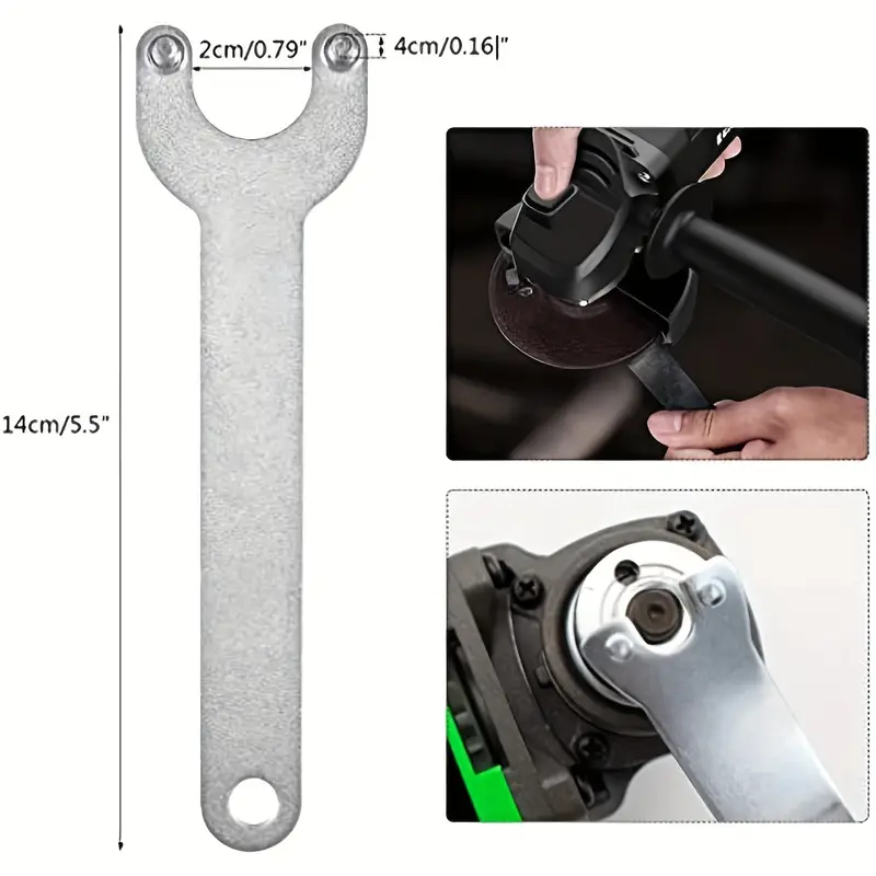 Grinder Flange Angle Wrench Spanner Metal Lock Nut For - Temu