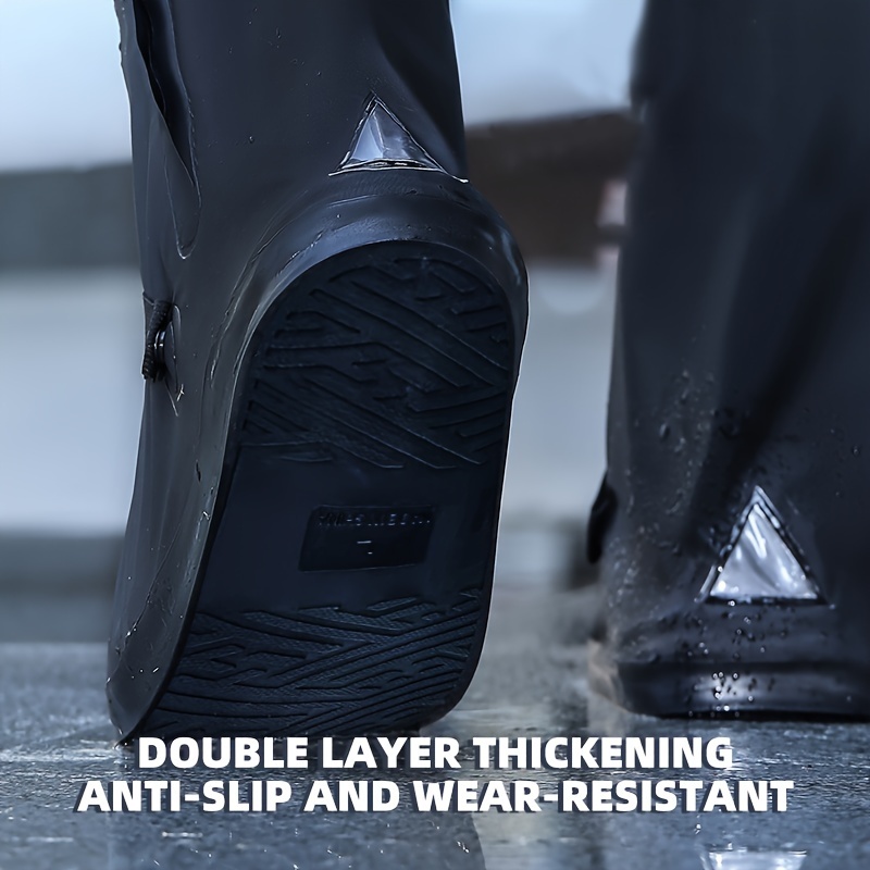 CHENGZI Couvre-chaussures imperméables Protection imperméable contre la  pluie pour chaussures pour hommes et femmes