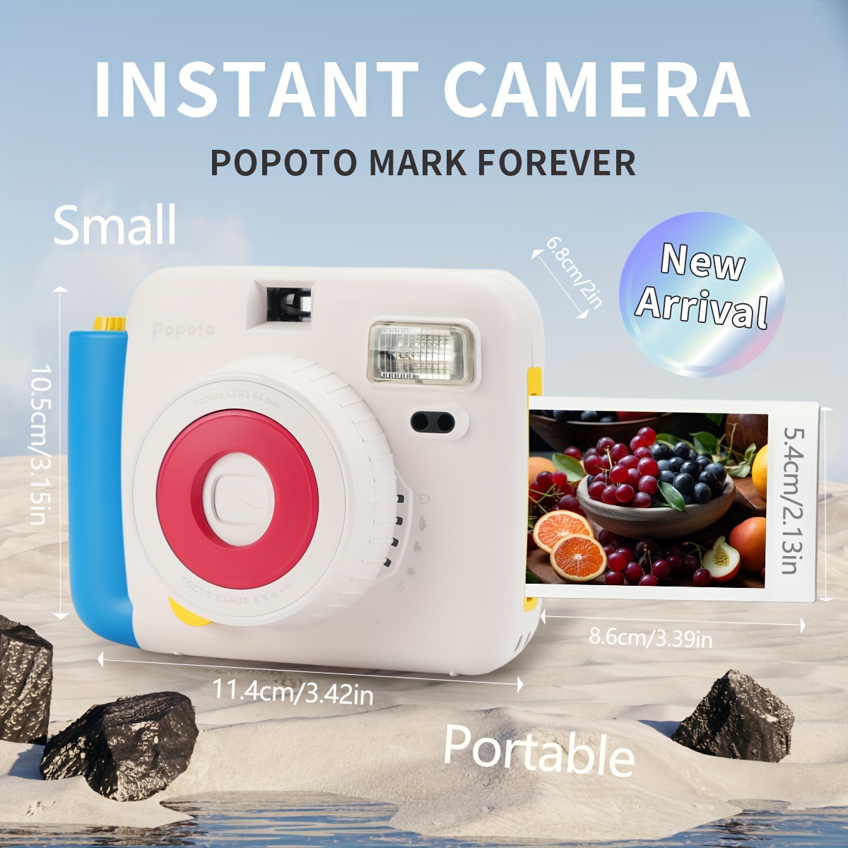 6 in 1 Polaroid Camera Instant Mini Camera Gift Set Twin - Temu