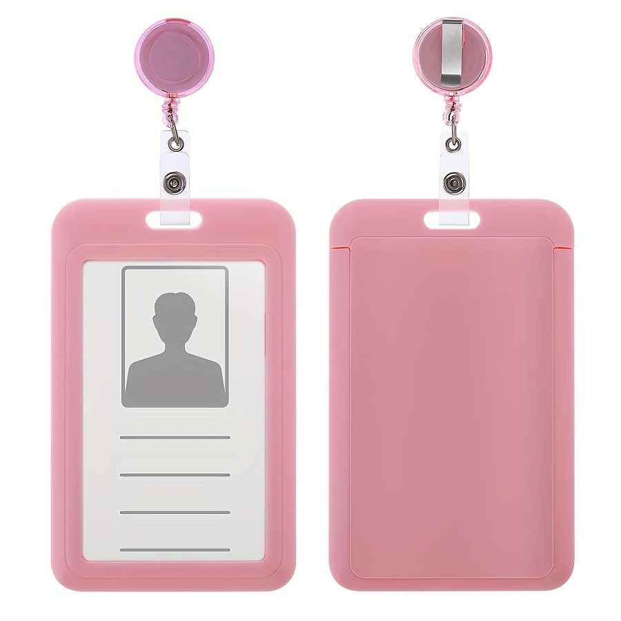 Heavy Duty Square Retractable Badge Holders Ree With Steel - Temu