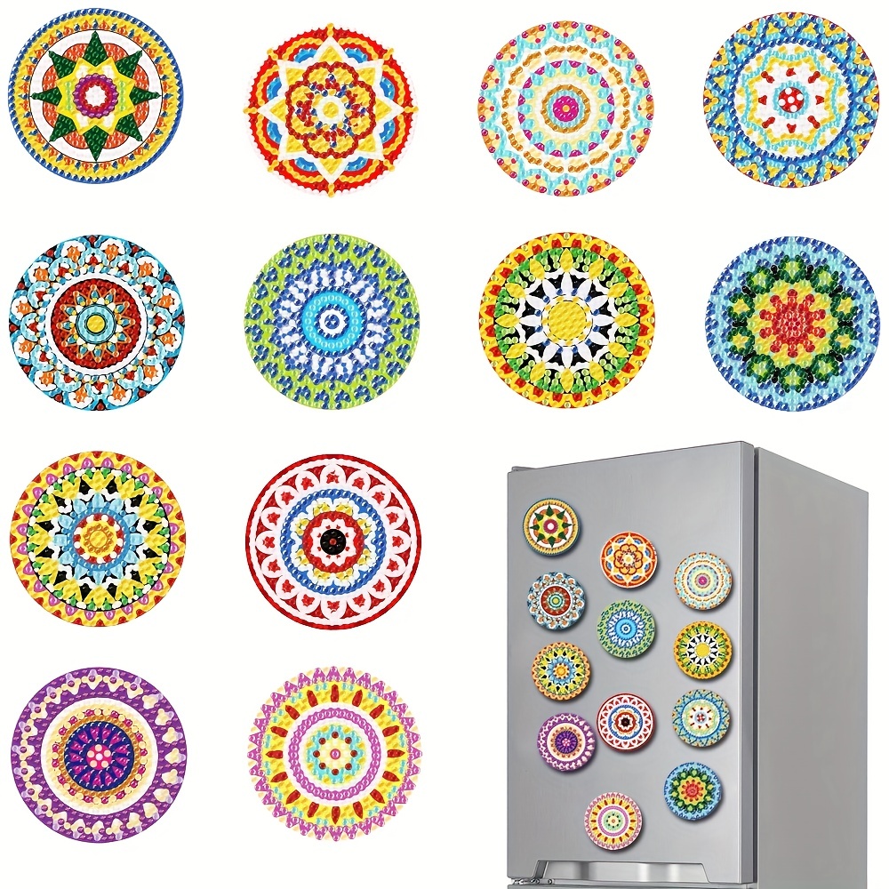 Diamond Painting Magnets Refrigerator Diamond Painting Kits - Temu